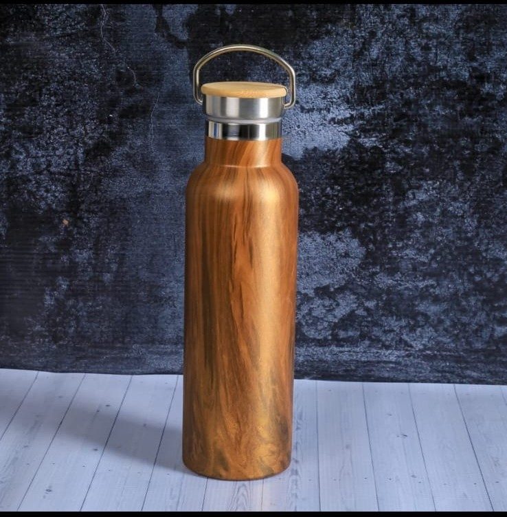 Thermal Flask (Wooden Finish)
